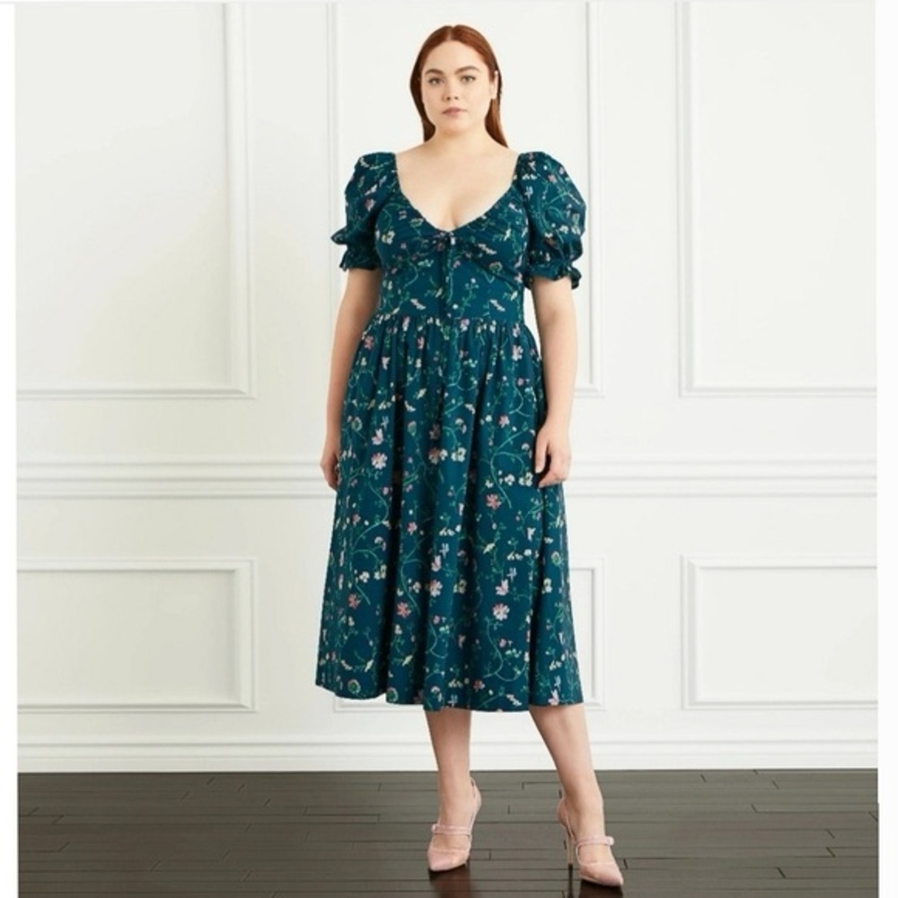 Hill House Ophelia Dress in Moody Floral